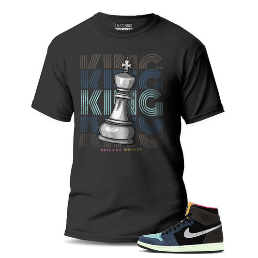 The King Black T-Shirt To Match Jordan 1 Bio Hack