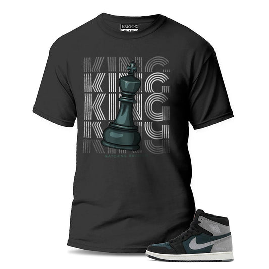 The King Black T-Shirt To Match Jordan 1 Element Gore-Tex Black